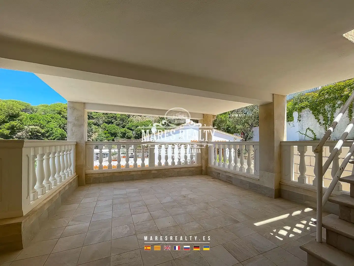 Terrassa de Casa o xalet en venda en Lloret de Mar amb Aire condicionat, Calefacció i Jardí privat