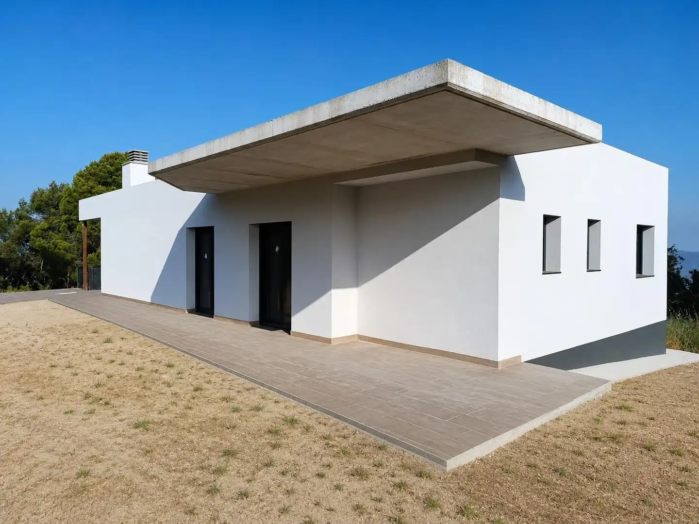 Vista exterior de Casa o xalet en venda en Calders amb Calefacció