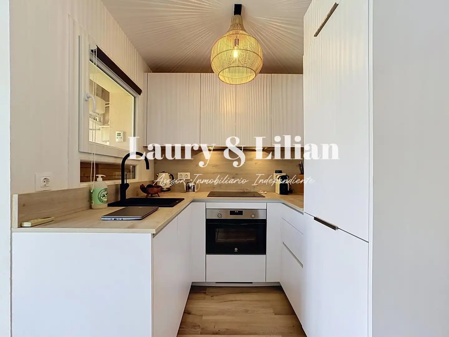 Cocina de Apartamento en venta en Empuriabrava con Aire acondicionado, Calefacción y Terraza