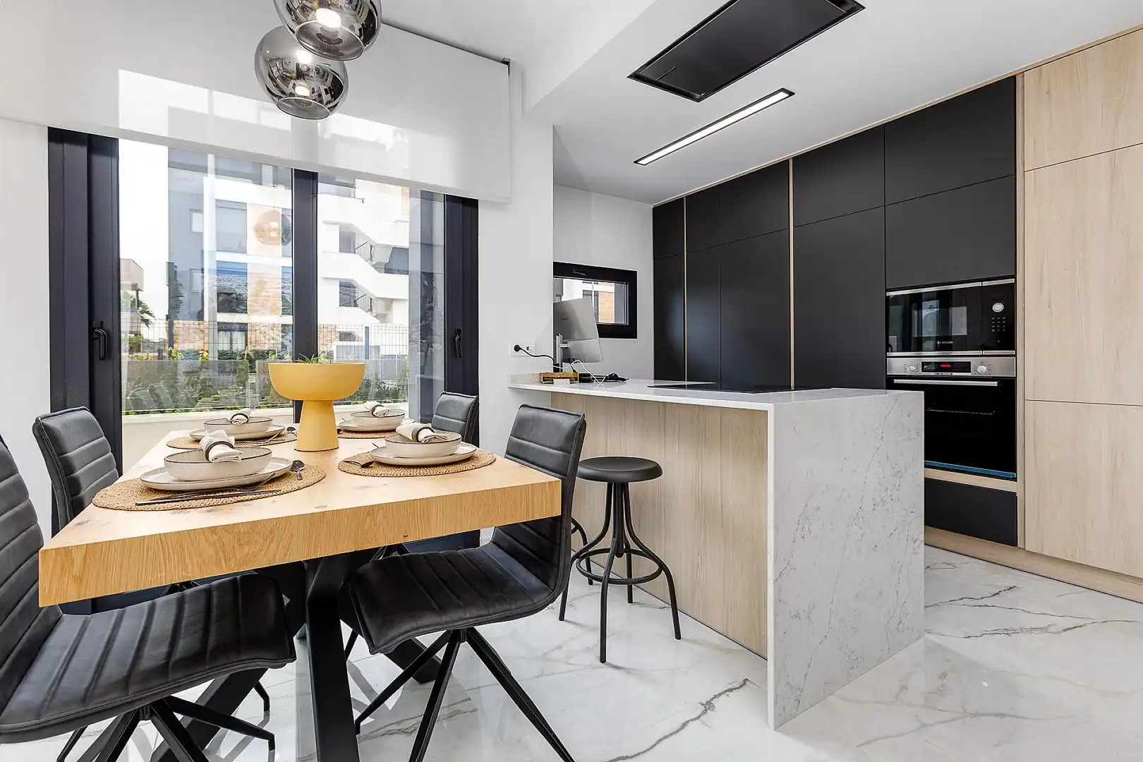 Kitchen of Apartments for sale in Orihuela  with Air Conditioner, Private garden and Terrace