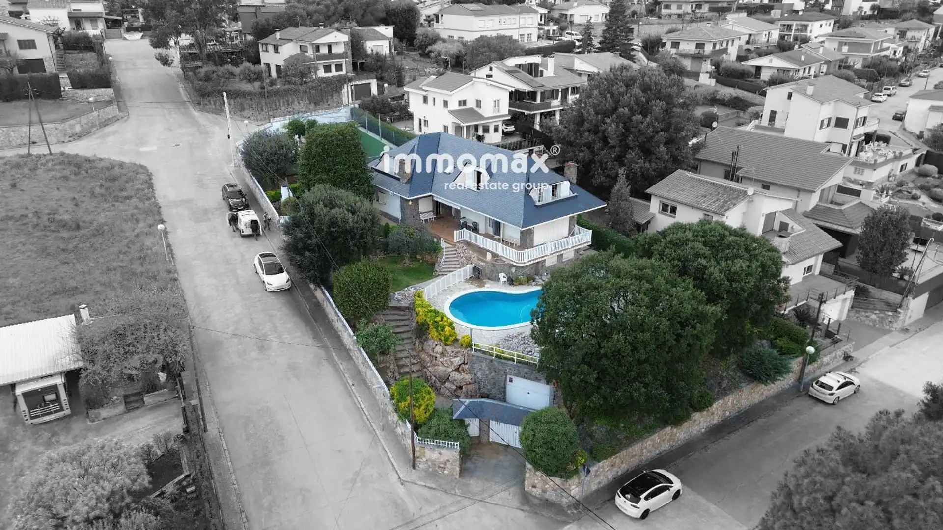 Exterior view of Houses for sale in Santa Eulàlia de Ronçana  with Heating, Private garden and Terrace