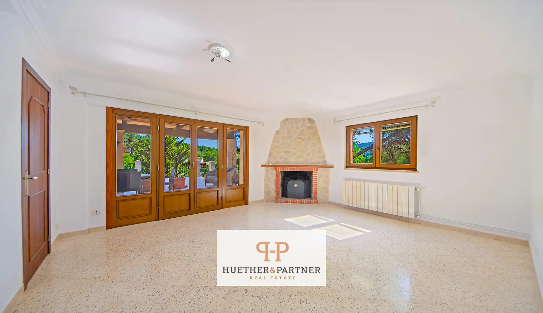 Wohnzimmer von Country house zum Verkauf in Manacor mit Heizung