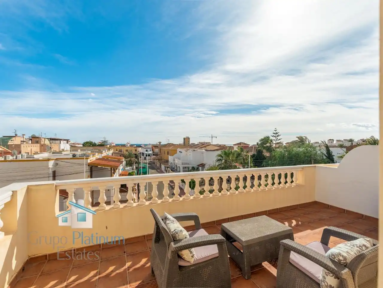 Vista exterior de Casa adosada en venta en Pulpí con Aire acondicionado, Jardín privado y Trastero