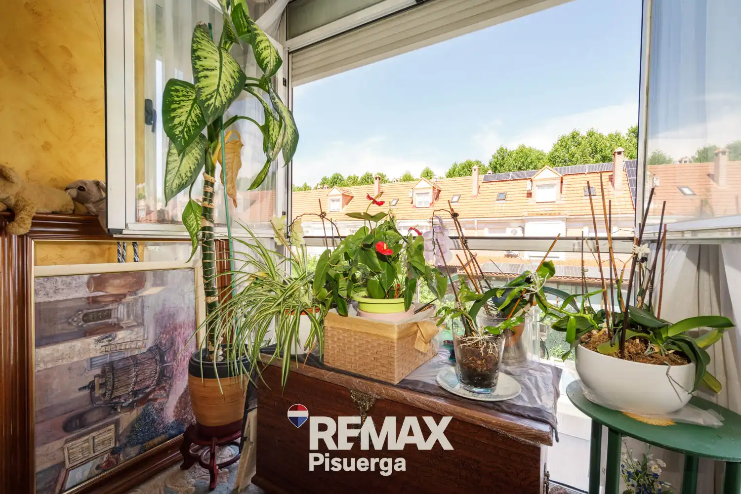 Terraza de Casa o chalet en venta en Arroyo de la Encomienda con Aire acondicionado, Calefacción y Jardín privado