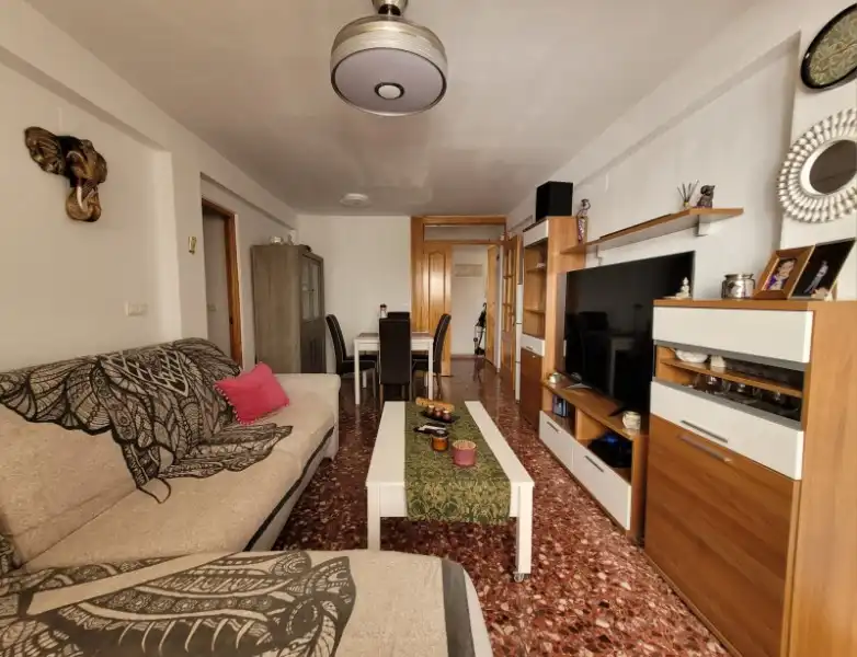 Sala de estar de Piso en venta en Málaga con Aire acondicionado, Calefacción y Terraza