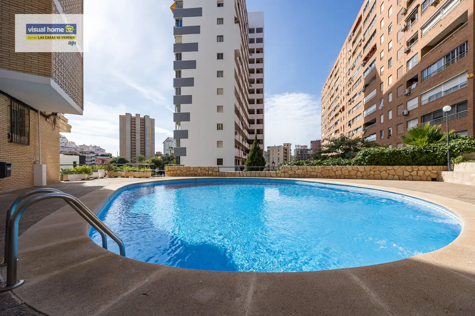 Swimming pool of Flat for sale in Playa Poniente