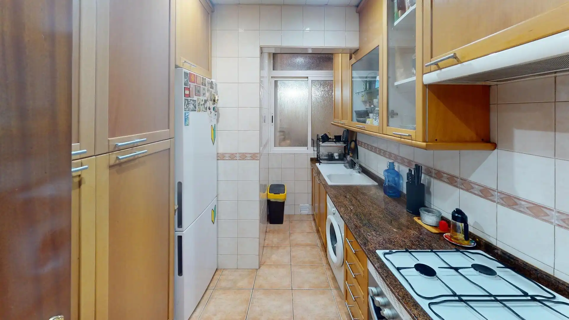 Cocina de Piso en venta en Barcelona con Terraza y Balcón