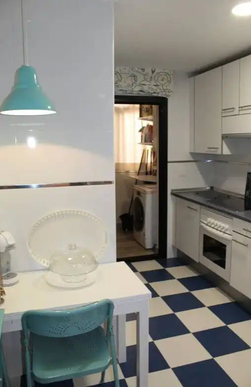 Cocina de Apartamento de alquiler en Ciudad Real con Aire acondicionado y Calefacción