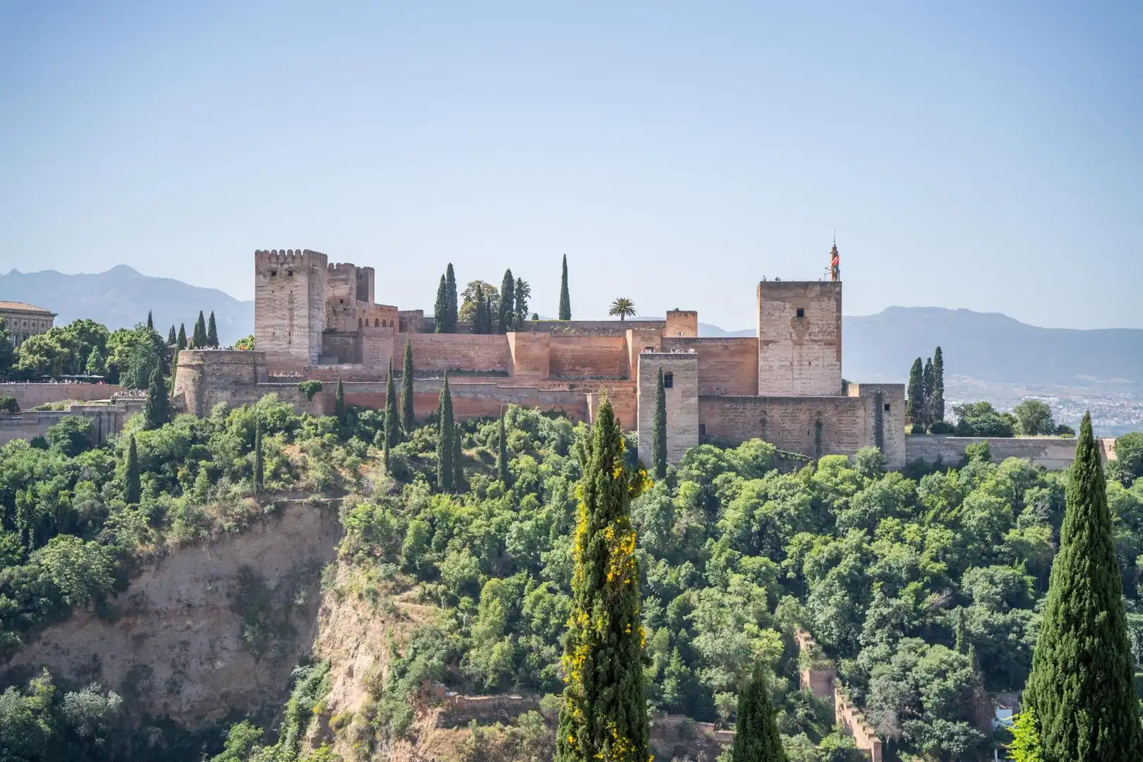 Exterior view of Houses for sale in Granada  with Air Conditioner, Terrace and Furnished