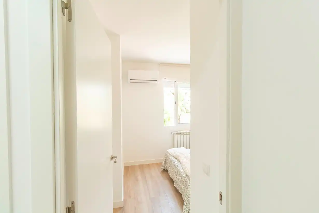Schlafzimmer von Wohnung zum Verkauf in Madrid mit Klimaanlage, Heizung und Terrasse