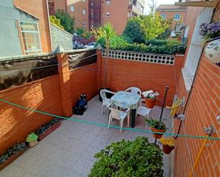 Terrace of Single-family semi-detached for sale in Cáceres Capital  with Air Conditioner, Heating and Private garden