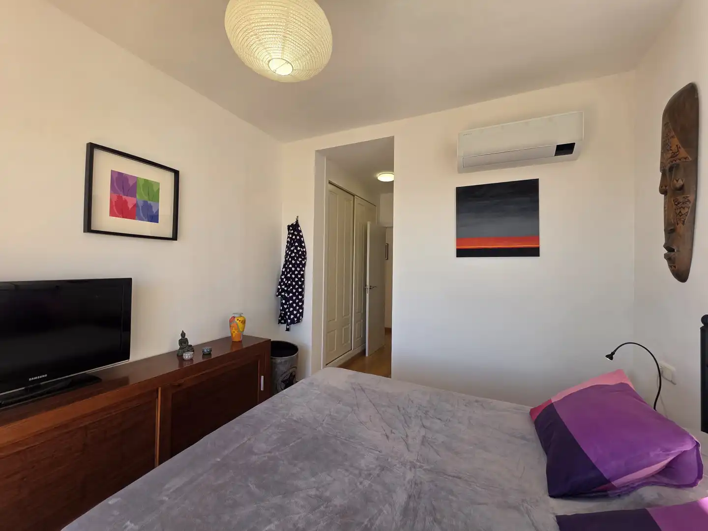 Habitación de Apartamento en venta en La Alcaidesa con Aire acondicionado, Terraza y Piscina