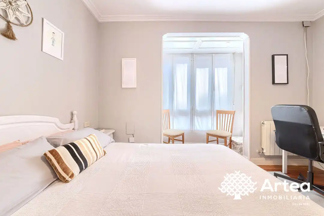 Bedroom of Flat for sale in Portugalete  with Heating and Balcony