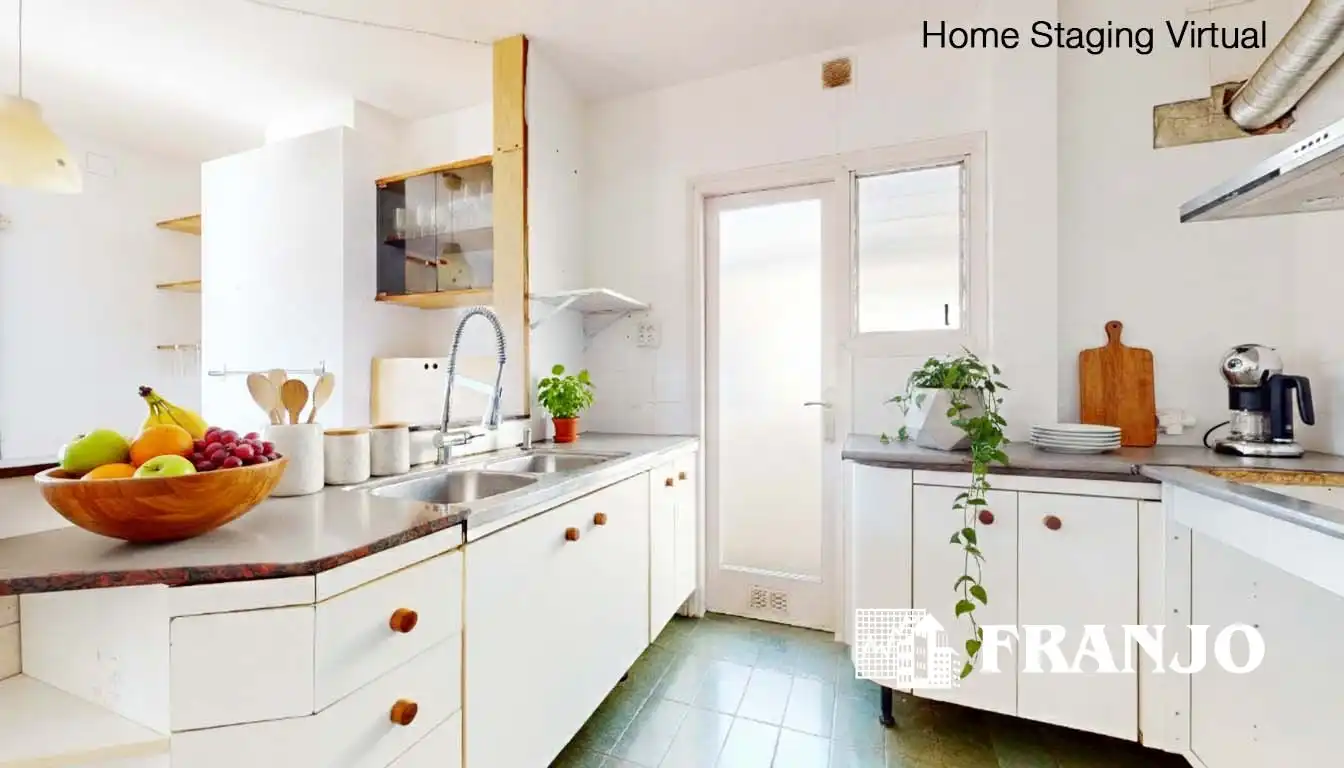 Cocina de Casa o chalet en venta en Barberà del Vallès con Calefacción, Terraza y Trastero