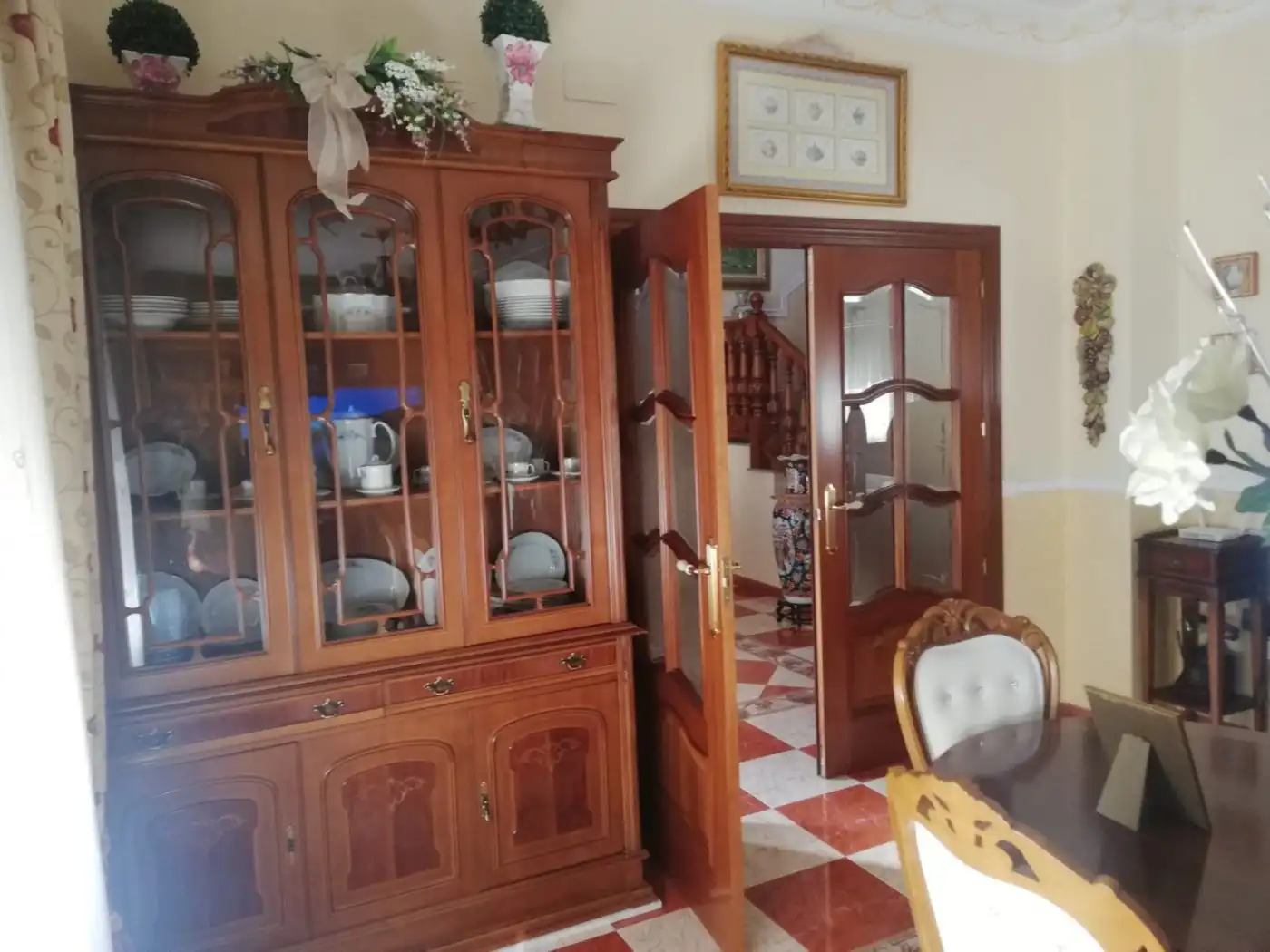 Dining room of Houses for sale in Albacete  with Air Conditioner, Terrace and Storage room