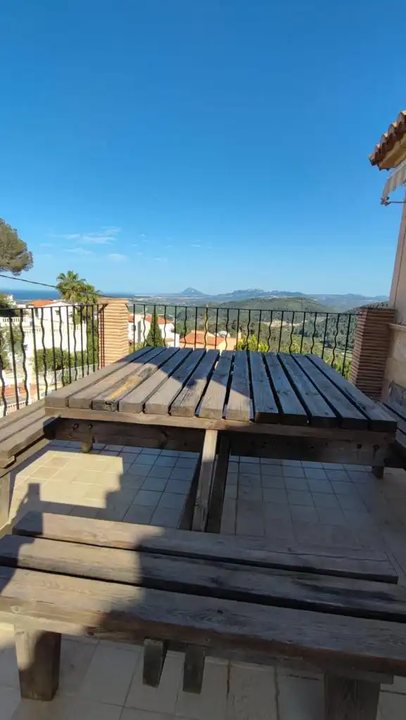 Terraza de Casa o chalet en venta en Oliva con Jardín privado, Terraza y Amueblado