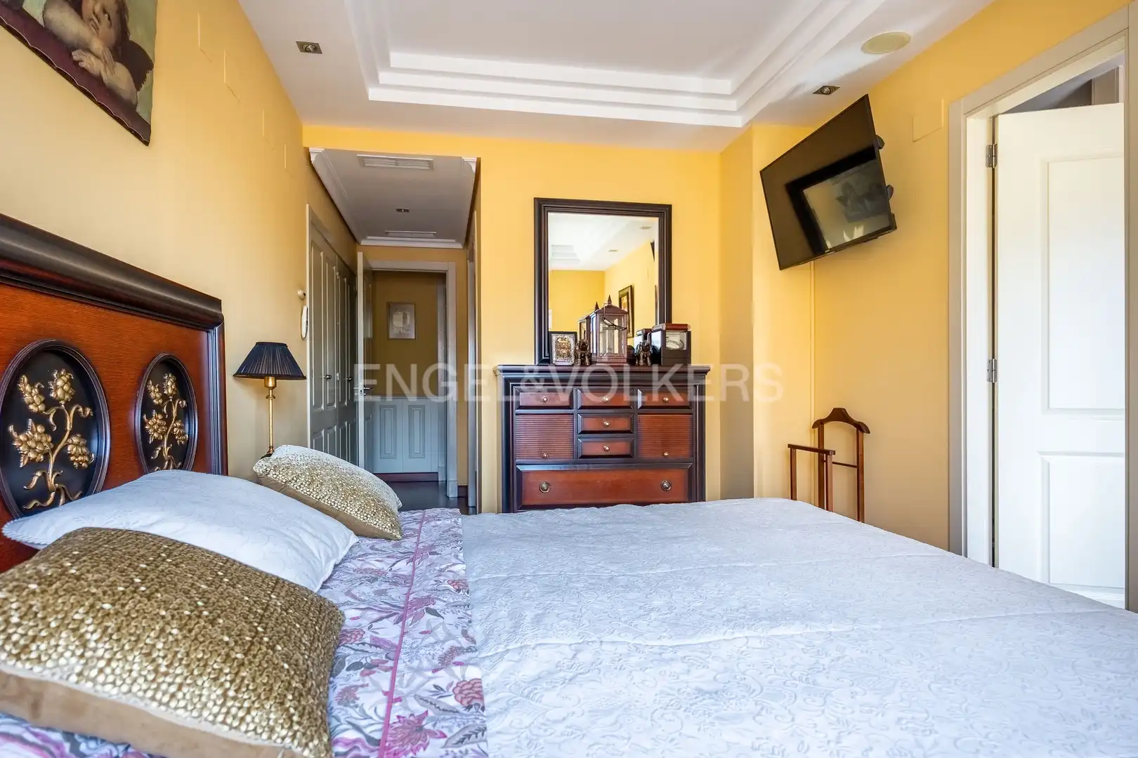 Bedroom of Flat for sale in Sevilla  with Air Conditioner, Heating and Private garden