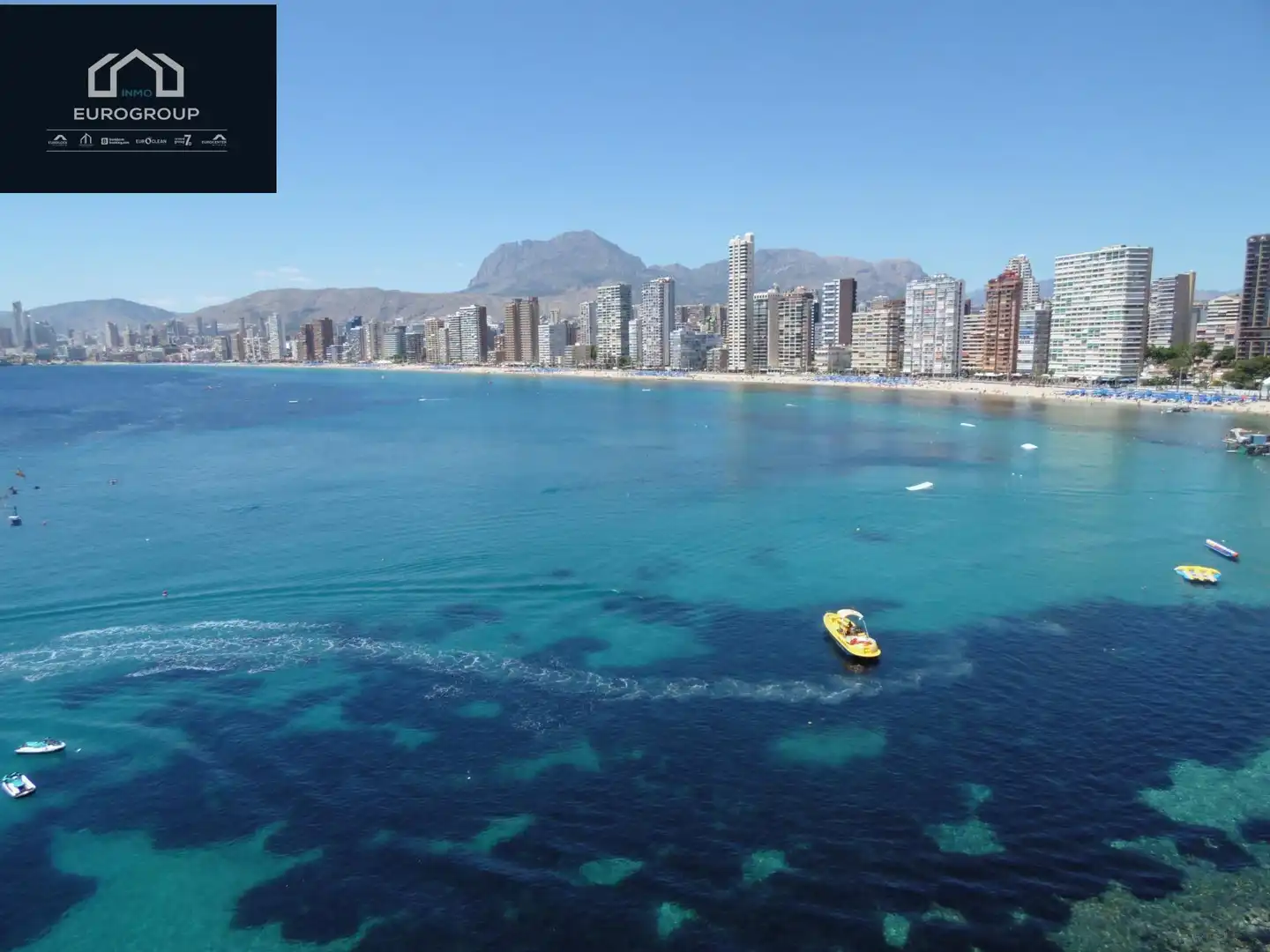 Außenansicht von Wohnungen zur Miete in Benidorm mit Heizung, Terrasse und Möbliert