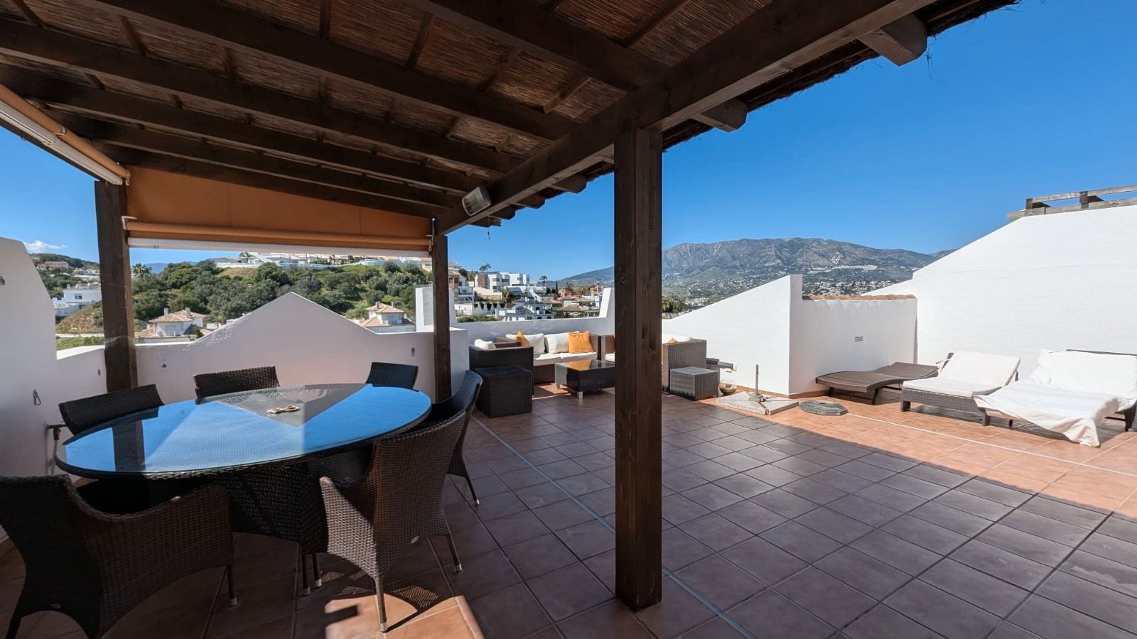 Terrace of Attic for sale in Mijas  with Air Conditioner, Terrace and Furnished