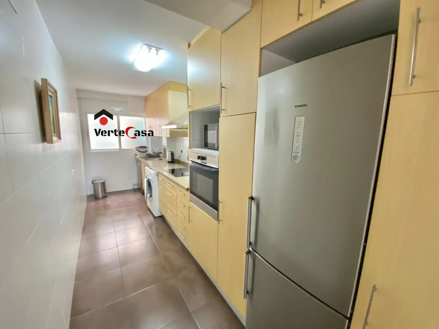 Cuina de Pis de lloguer en Valencia amb Aire condicionat i Terrassa