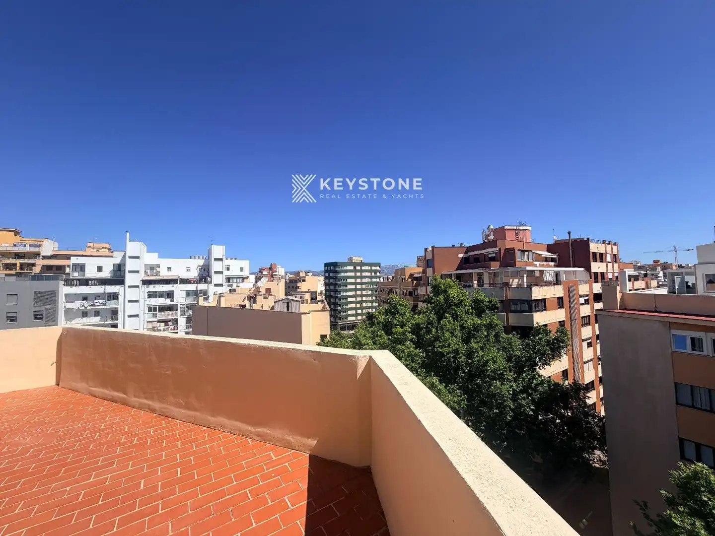 Terrasse von Dachboden zur Miete in  Palma de Mallorca mit Klimaanlage und Terrasse