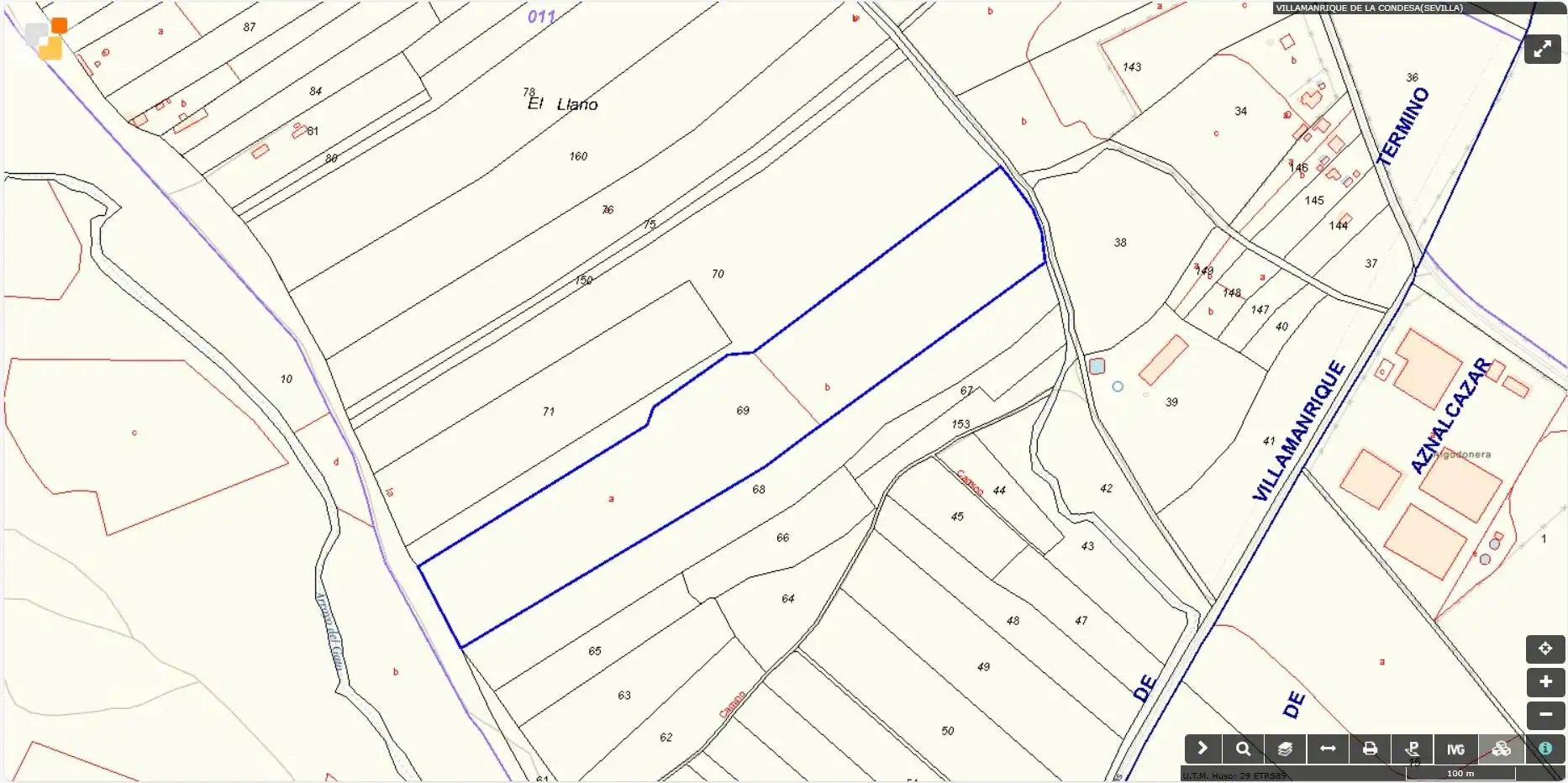 Terreno en venta en Villamanrique de la Condesa