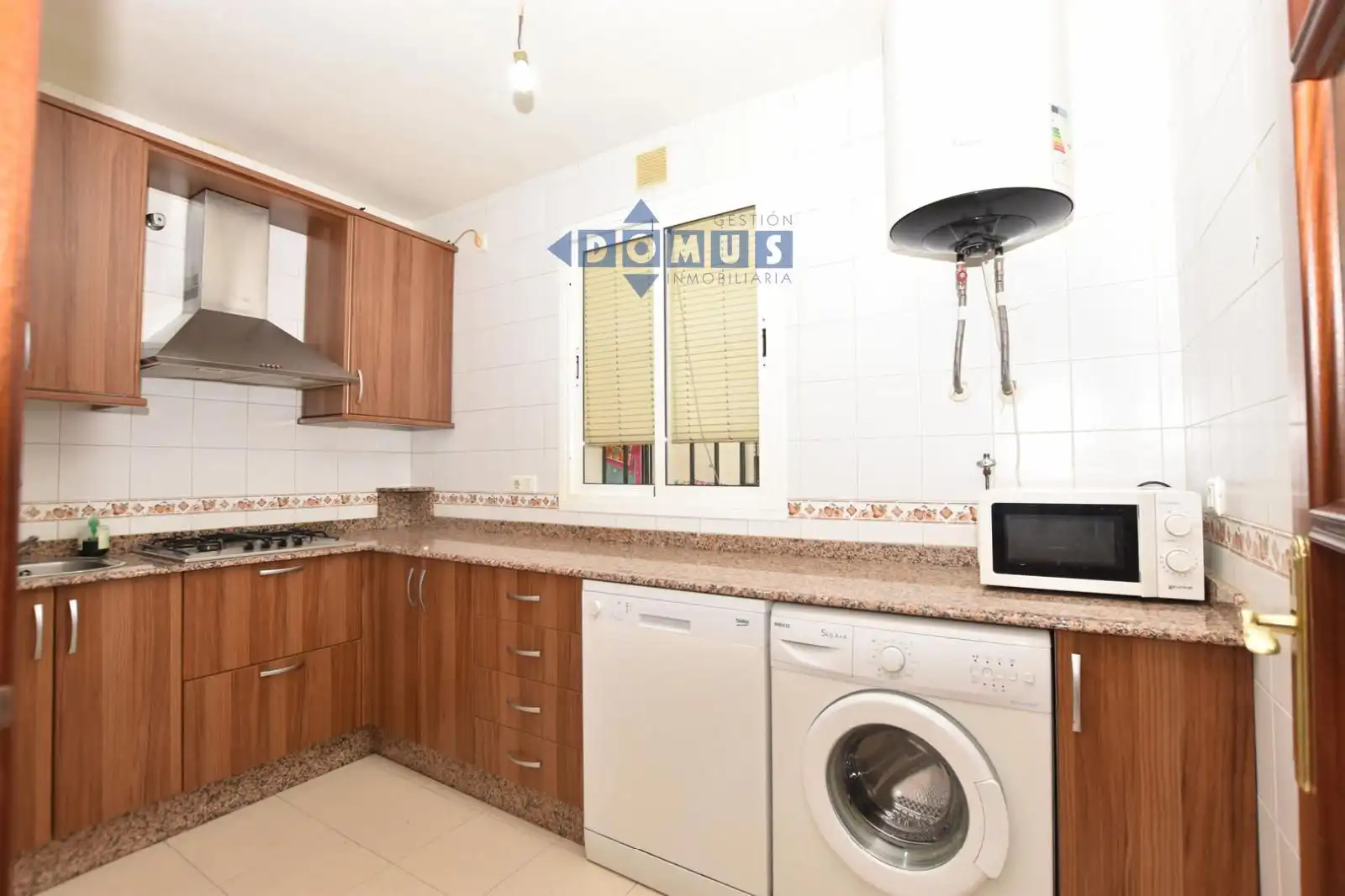 Kitchen of Flat for sale in Ronda  with Air Conditioner, Terrace and Furnished