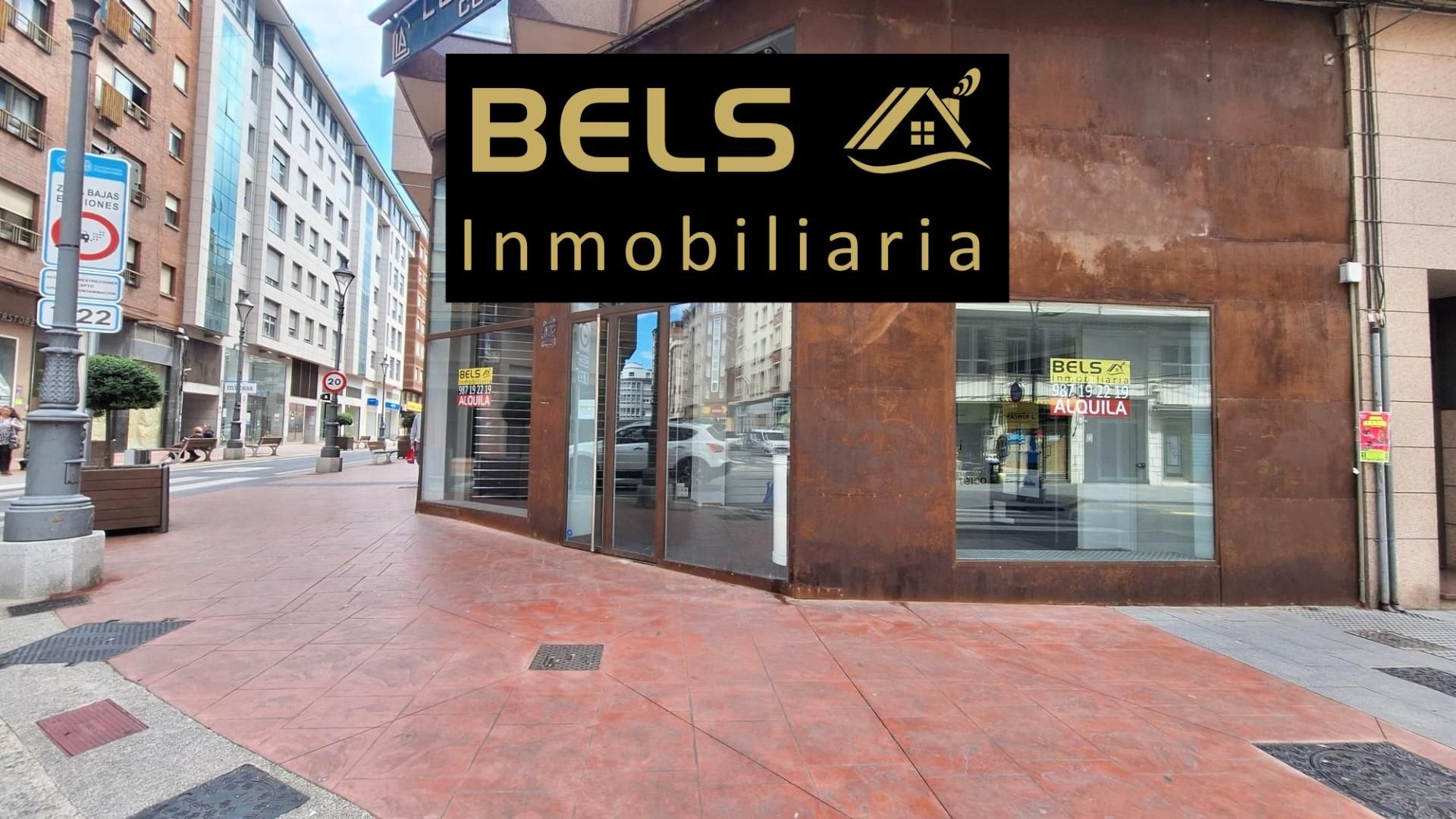 Außenansicht von Geschaftsraum miete in Ponferrada mit Klimaanlage