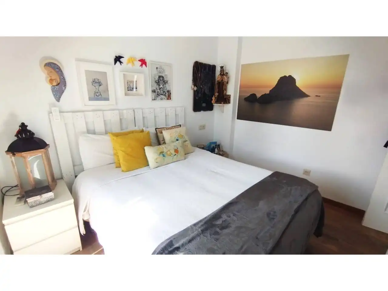 Schlafzimmer von Maisonette zum Verkauf in Huelva mit Klimaanlage, Parkett und Balkon