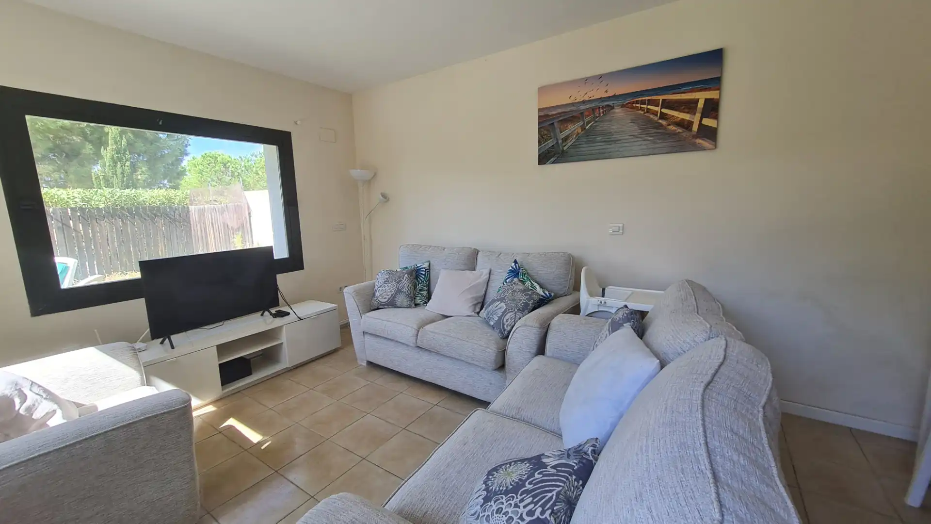Sala de estar de Apartamento en venta en Murcia con Aire acondicionado, Calefacción y Jardín privado