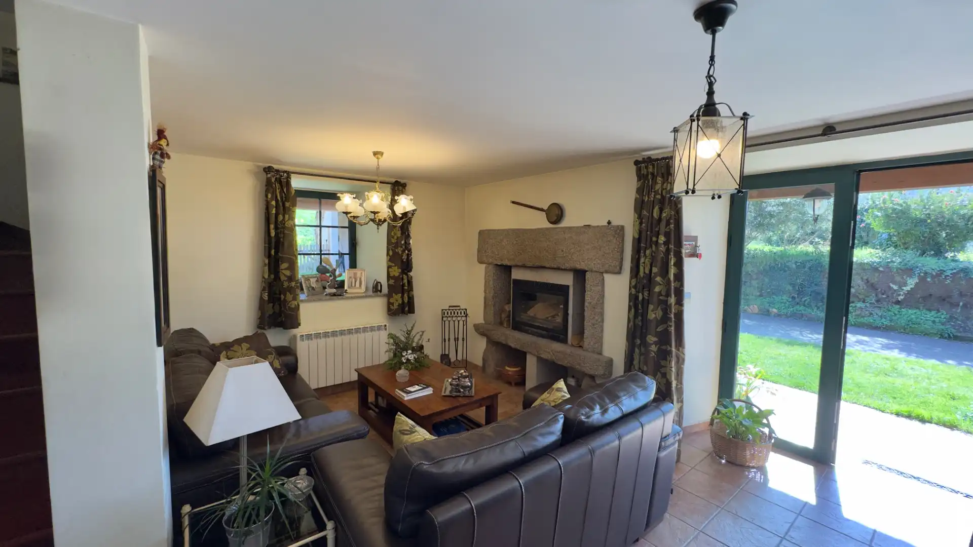 Living room of Houses for sale in Fene  with Heating, Private garden and Parquet flooring