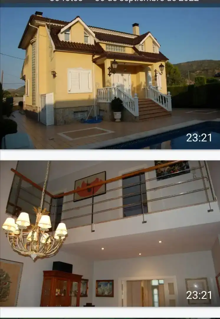 Piscina de Casa o chalet en venta en  Murcia Capital con Aire acondicionado y Piscina
