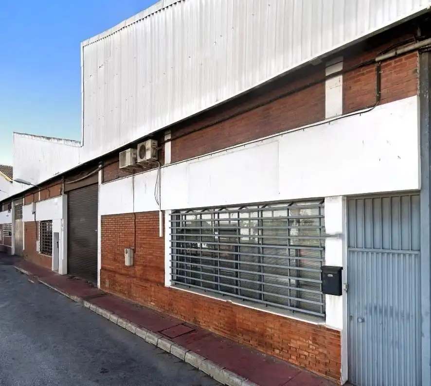 Exterior view of Industrial buildings for sale in Málaga