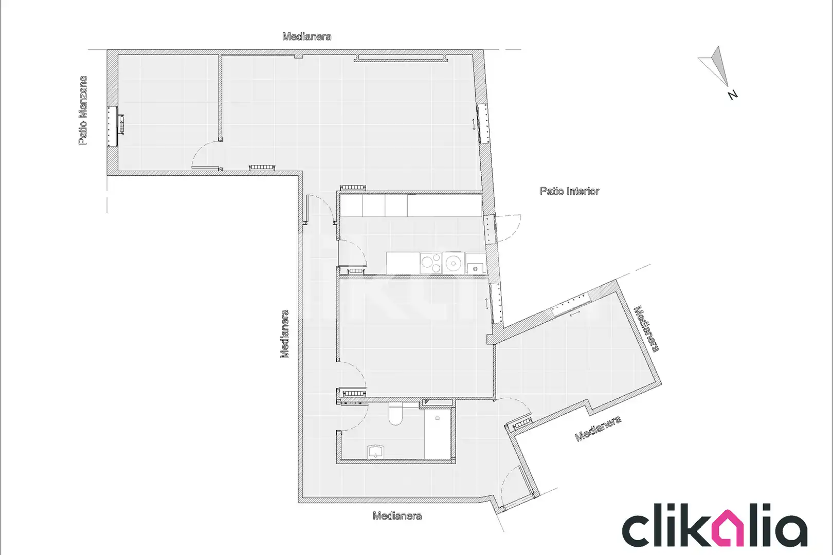 Piso en venta en Madrid con Aire acondicionado, Calefacción y Terraza