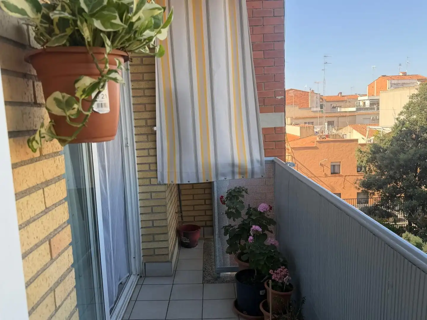 Balcony of Flat for sale in Mataró  with Air Conditioner and Heating