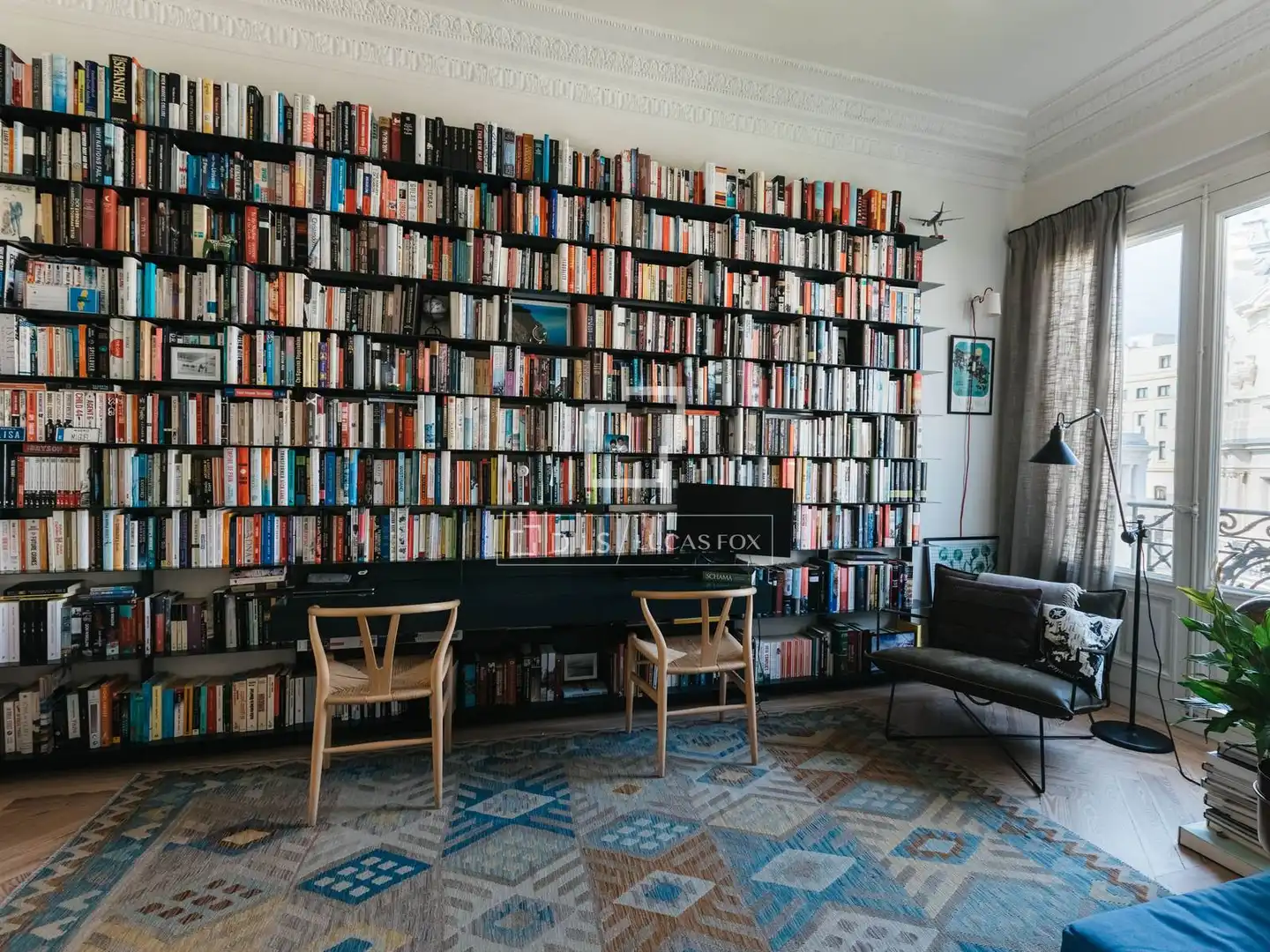 Sala de estar de Piso de alquiler en Salamanca con Aire acondicionado, Amueblado y Balcón