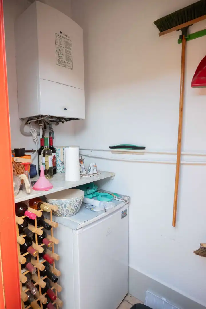 Cuina de Casa o xalet en venda en Hondón de las Nieves / El Fondó de les Neus amb Calefacció, Jardí privat i Terrassa