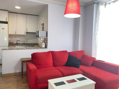 Living room of Flat to rent in  Madrid Capital  with Air Conditioner