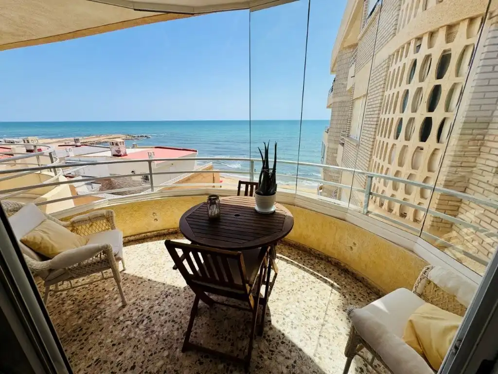 Balcony of Apartments for sale in Torrevieja  with Terrace and Furnished