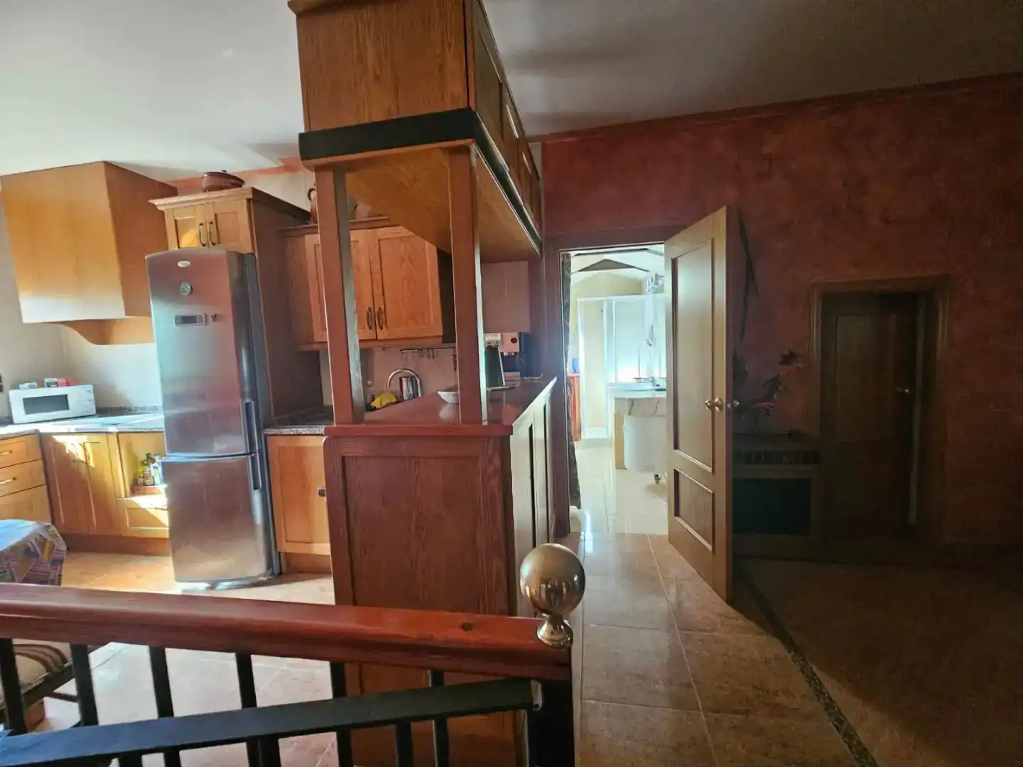 Cuina de Casa o xalet en venda en Navahermosa amb Aire condicionat, Piscina i Balcó
