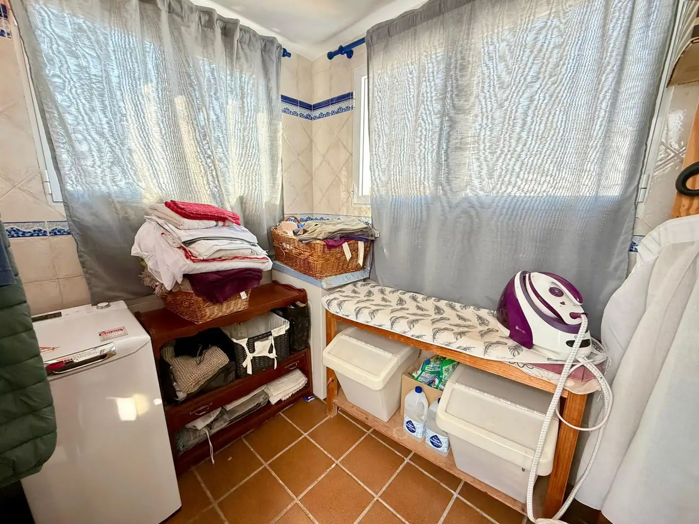 Bedroom of Detached homes for sale in Roquetas de Mar  with Air Conditioner, Balcony and Community pool