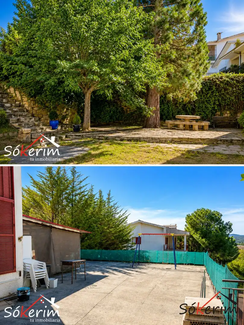 Vista exterior de Casa o chalet en venta en Robledo de Chavela con Aire acondicionado, Calefacción y Jardín privado