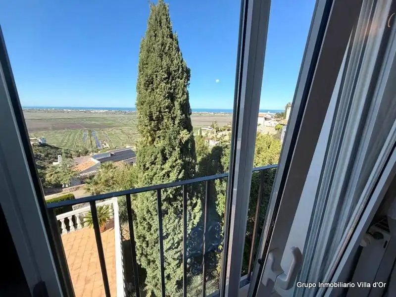 Terrassa de Casa o xalet en venda en Pego amb Aire condicionat, Calefacció i Jardí privat