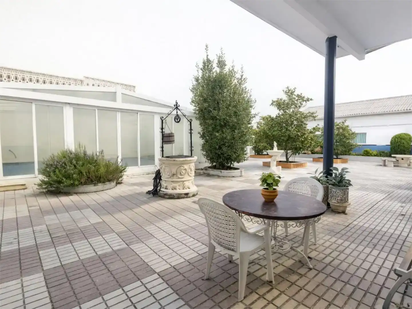 Terraza de Casa o chalet en venta en Torrejón de Ardoz con Jardín privado, Trastero y Piscina
