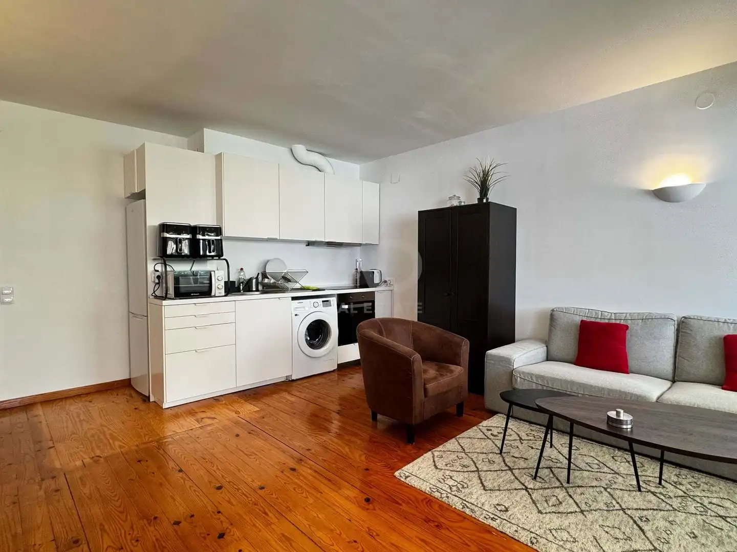 Sala de estar de Piso de alquiler en Sitges con Aire acondicionado