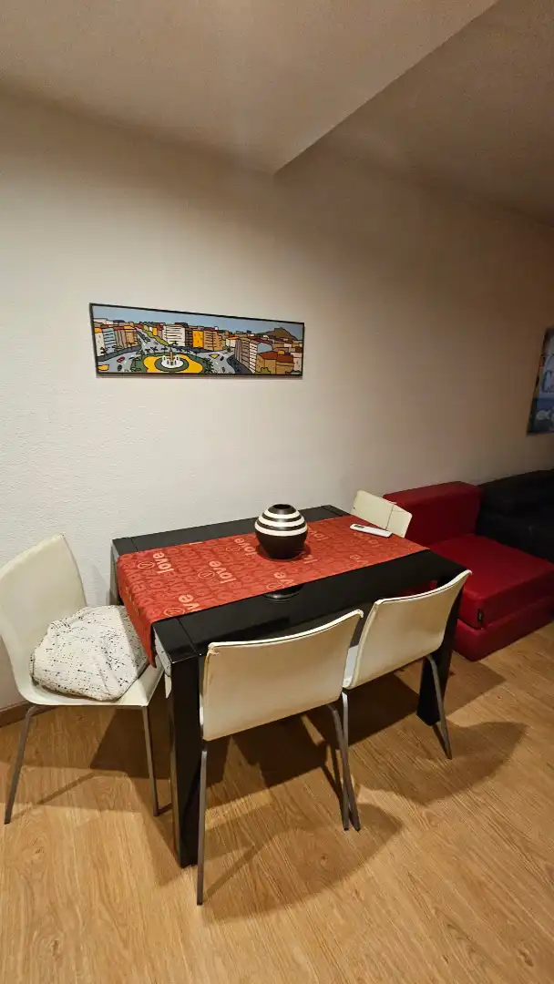 Dining room of Flat for rent in El Campello  with Air Conditioner, Heating and Parquet flooring