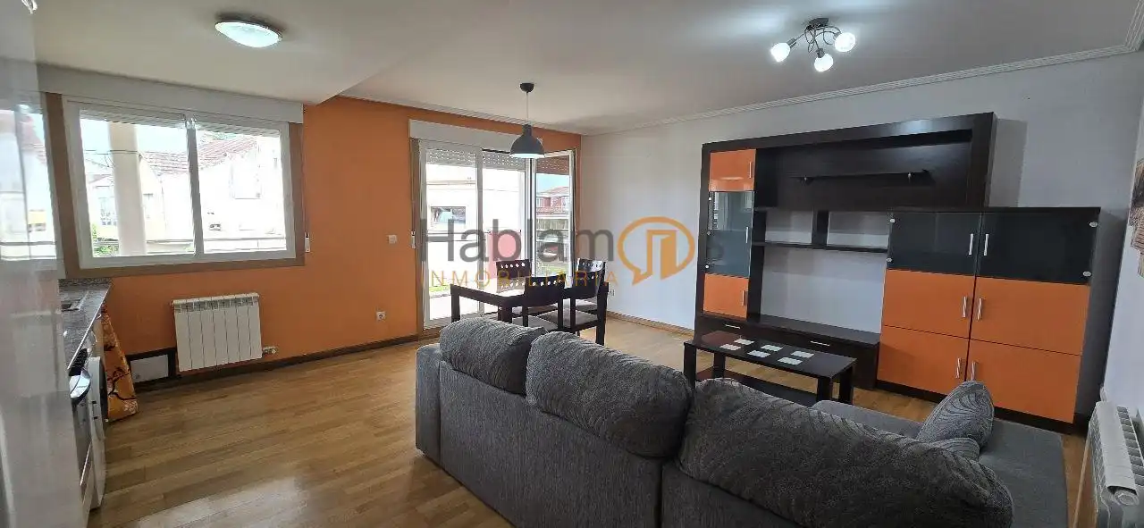Sala de estar de Piso en venta en Vilagarcía de Arousa con Calefacción, Terraza y Trastero