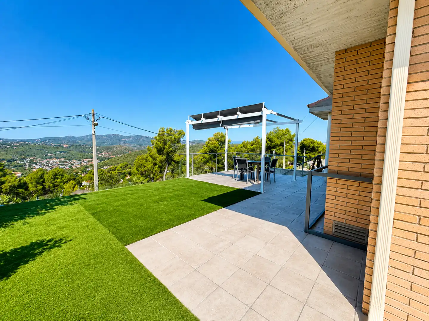Terraza de Casa o chalet en venta en Olivella con Aire acondicionado, Calefacción y Jardín privado