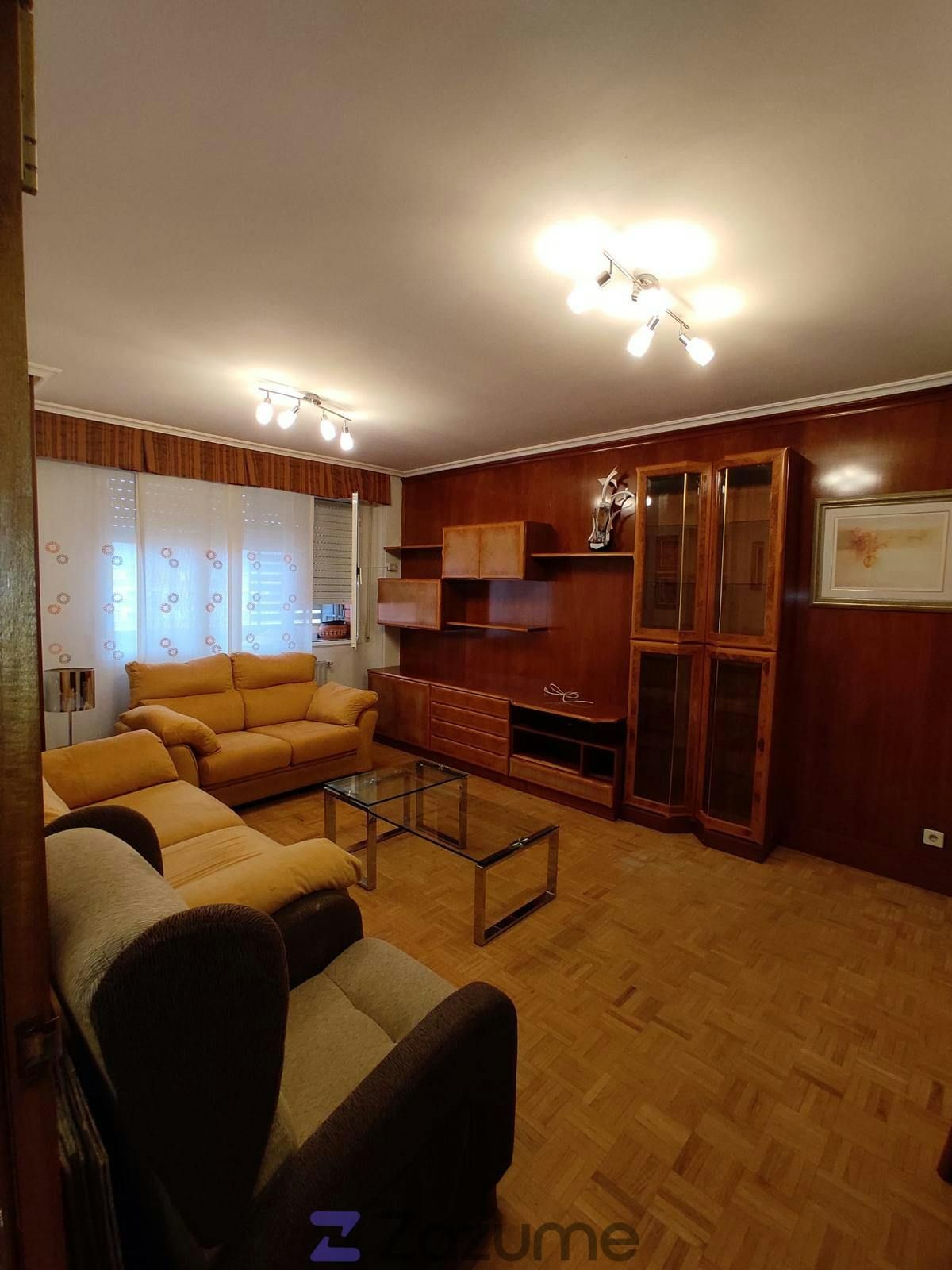 Sala d'estar de Pis de lloguer en Vitoria - Gasteiz amb Calefacció, Parquet i Terrassa