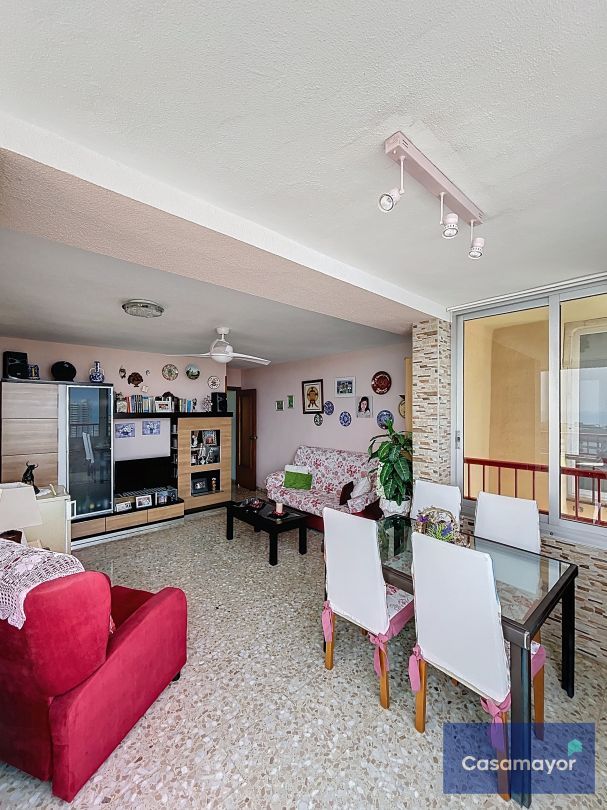 Sala d'estar de Pis en venda en Alicante / Alacant amb Jardí privat, Traster i Piscina
